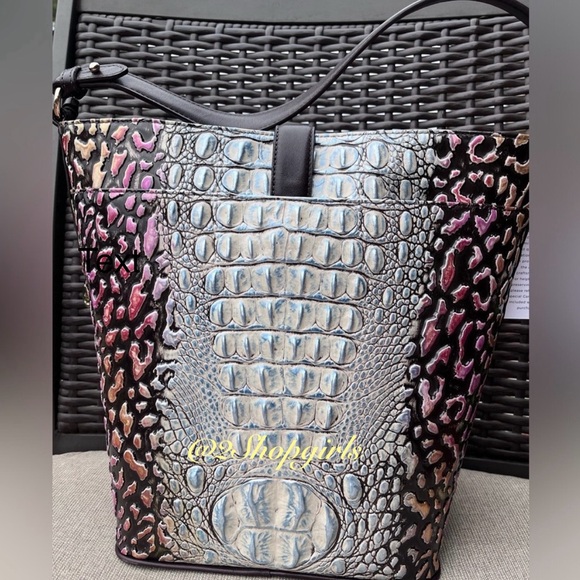 NWT Shira MULTI HEARtHSTONE Bucket Bag Crossbody - Picture 15 of 16